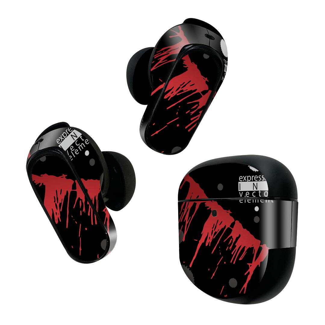 製品名 Bose QuietComfort Earbuds II 専用デザインスキンシール セット内容 Bose QuietComfort Earbuds II 専用シール　イヤホン（左右）3枚、充電ケース用シール 1枚AirPods第3世代専用です。第1?2世代、Proシリーズには対応していません。 商品特徴 再剥離性シートを素材に採用し、細かな位置調整がしやすく貼り直しが容易です。また、エアフリーでもありますので気泡が簡単に逃げるので、キレイに貼ることができます。専用の業務プリンターを使い、商品画像と遜色のない美しい印刷仕上がり。 注意事項 画像はサンプルですので、ご覧の環境によっては多少色味に違いを感じる場合がございます。 イメージと違った、モニターと色味が異なるという理由での交換や返金はご対応出来かねます。スキンシールのみの販売で、機器本体や充電ケース本体は付属しません。シワができた場合、ドライヤーなどで軽く温め、外側に向けてシワを伸ばすように貼ってください。初回貼付時の位置調整や貼り直しは可能ですが、しっかりと押し付けて接着させた後の再剥離、再利用は保証しておりません。また接着部に油分や汚れが付着しますと角の部分は剥がれやすくなりますので、貼付時はあまり触れないようにご注意ください。無地のセミグロスシートにデザインをプリントした商品で、デコなどの加工はございません。 凹凸や光沢があるように見えたり布地や金属を素材にしたように見える商品もありますが、デザインの図版によるものです。印刷時に微妙な画像のズレが生じる場合がございます。ご注文後に1点1点制作する受注生産品の為、不良品以外のご返品や交換は固くお断りします。 商品発送 完全受注生産のハンドメイド商品となりますので、既製品と比べて発送までお時間を頂いています。 基本的に決済確認後2~3営業日、最大で10営業日での発送となります。繁忙期や休業日明けの場合はさらに時間がかかる場合があります。 その際には別途メールにてご連絡致します。メール便の場合、発送日から到着までに2?4日ほどかかる場合が多く、紛失などの保障もご対応できかねます。あらかじめご了承下さい。