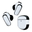 Bose QuietComfort Earbuds II 用 スキンシール ボーズ イヤバッズ2 用 ステッカー 本体3セット ケース1セット 保護 フィルム デコ シンプル 無地 青 008975(2)