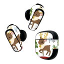 Bose QuietComfort Earbuds II 用 スキンシール ボーズ イヤバッズ2 用 ステッカー 本体3セット ケース1セット 保護 フィルム デコ クリスマス キャラクター 009267(2)