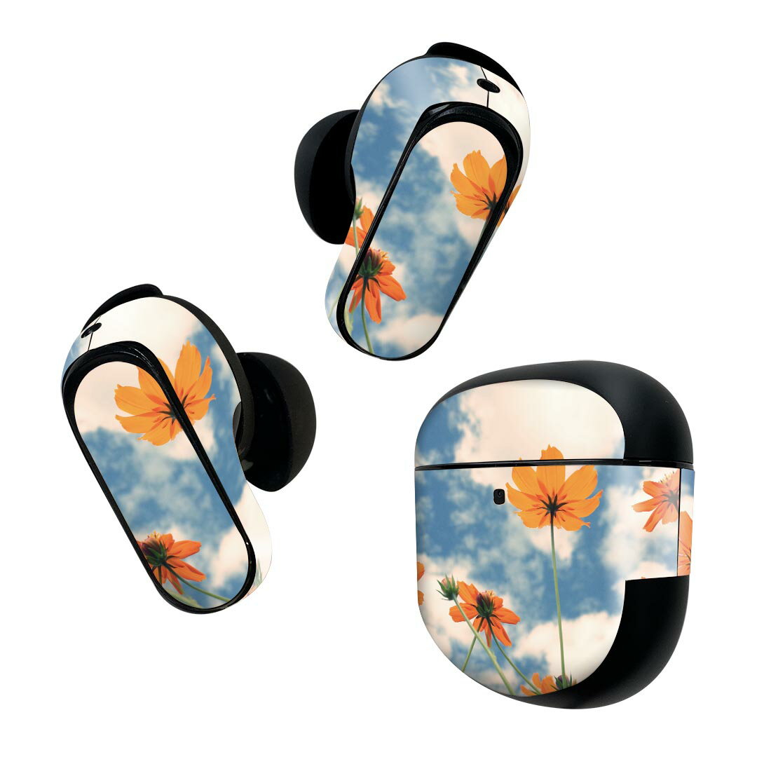 Bose QuietComfort Earbuds II 用 スキンシール ボーズ イヤバッズ2 用　ステッカ...