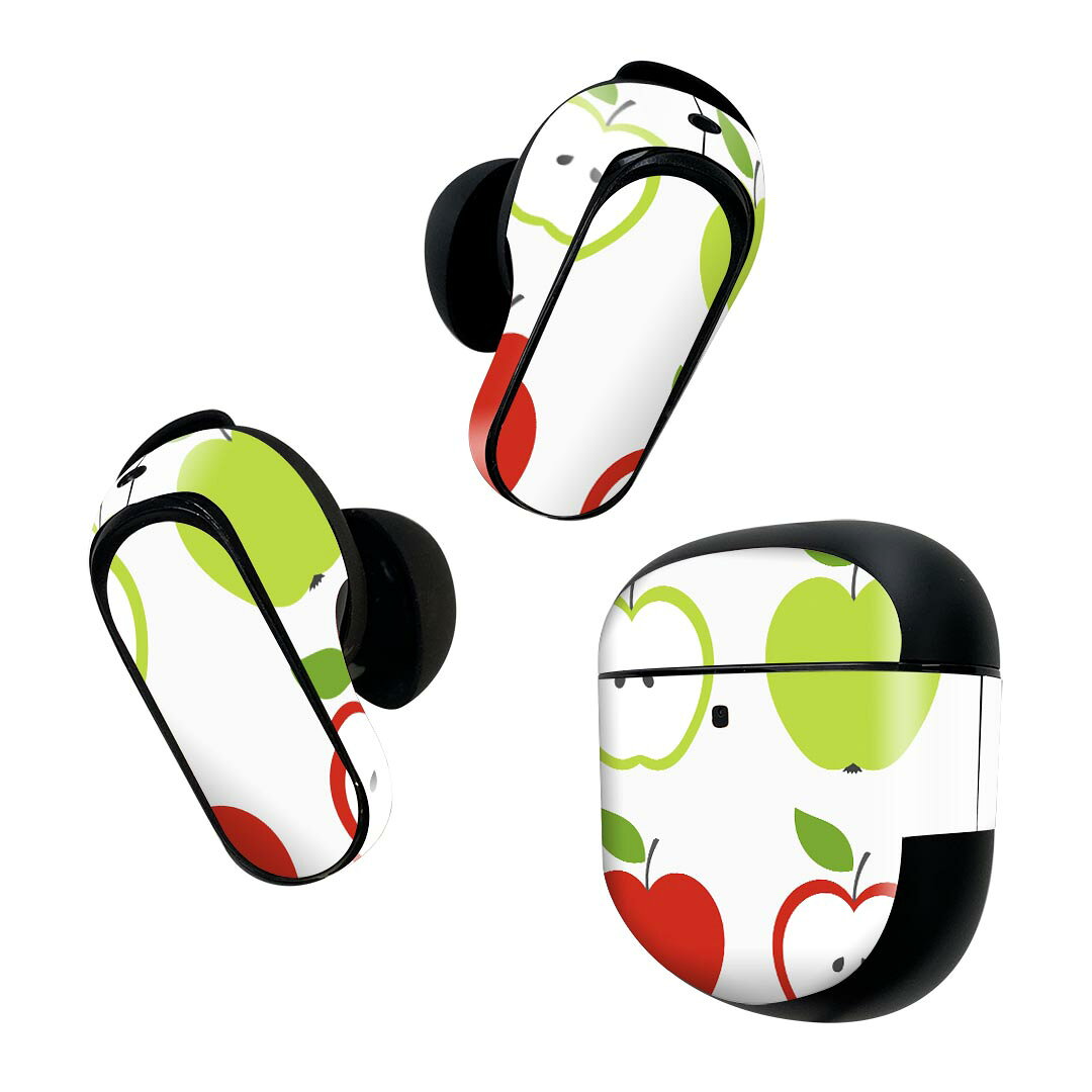 製品名 Bose QuietComfort Earbuds II 専用デザインスキンシール セット内容 Bose QuietComfort Earbuds II 専用シール　イヤホン（左右）3枚、充電ケース用シール 1枚AirPods第3世代専用です。第1?2世代、Proシリーズには対応していません。 商品特徴 再剥離性シートを素材に採用し、細かな位置調整がしやすく貼り直しが容易です。また、エアフリーでもありますので気泡が簡単に逃げるので、キレイに貼ることができます。専用の業務プリンターを使い、商品画像と遜色のない美しい印刷仕上がり。 注意事項 画像はサンプルですので、ご覧の環境によっては多少色味に違いを感じる場合がございます。 イメージと違った、モニターと色味が異なるという理由での交換や返金はご対応出来かねます。スキンシールのみの販売で、機器本体や充電ケース本体は付属しません。シワができた場合、ドライヤーなどで軽く温め、外側に向けてシワを伸ばすように貼ってください。初回貼付時の位置調整や貼り直しは可能ですが、しっかりと押し付けて接着させた後の再剥離、再利用は保証しておりません。また接着部に油分や汚れが付着しますと角の部分は剥がれやすくなりますので、貼付時はあまり触れないようにご注意ください。無地のセミグロスシートにデザインをプリントした商品で、デコなどの加工はございません。 凹凸や光沢があるように見えたり布地や金属を素材にしたように見える商品もありますが、デザインの図版によるものです。印刷時に微妙な画像のズレが生じる場合がございます。ご注文後に1点1点制作する受注生産品の為、不良品以外のご返品や交換は固くお断りします。 商品発送 完全受注生産のハンドメイド商品となりますので、既製品と比べて発送までお時間を頂いています。 基本的に決済確認後2~3営業日、最大で10営業日での発送となります。繁忙期や休業日明けの場合はさらに時間がかかる場合があります。 その際には別途メールにてご連絡致します。メール便の場合、発送日から到着までに2?4日ほどかかる場合が多く、紛失などの保障もご対応できかねます。あらかじめご了承下さい。