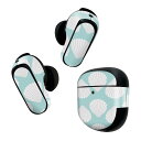 Bose QuietComfort Earbuds II 用 スキンシール ボーズ イヤバッズ2 用 ステッカー 本体3セット ケース1セット 保護 フィルム ...