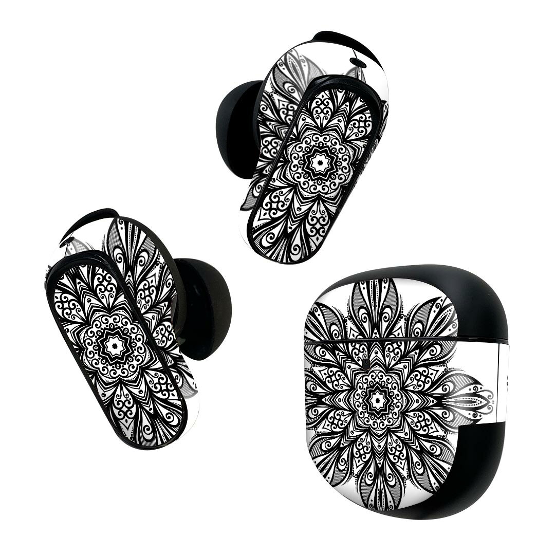 Bose QuietComfort Earbuds II 用 スキンシール ボーズ イヤバッズ2 用　ステッカ...