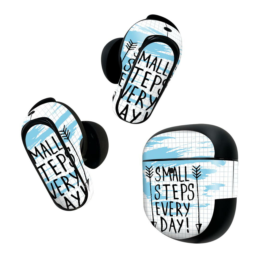 Bose QuietComfort Earbuds II 用 スキンシール ボーズ イヤバッズ2 用　ステッカ...