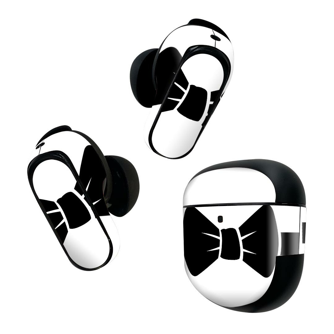 Bose QuietComfort Earbuds II 用 スキンシール ボーズ イヤバッズ2 用　ステッカー　本体3セット ケー..