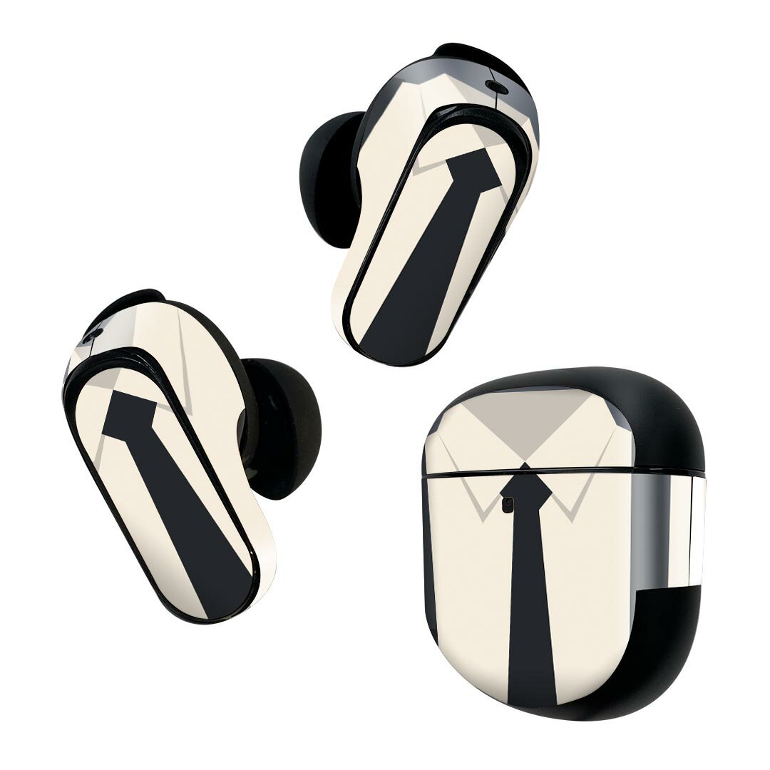 Bose QuietComfort Earbuds II 用 スキンシール ボーズ イヤバッズ2 用　ステッカー　本体3セット ケー..