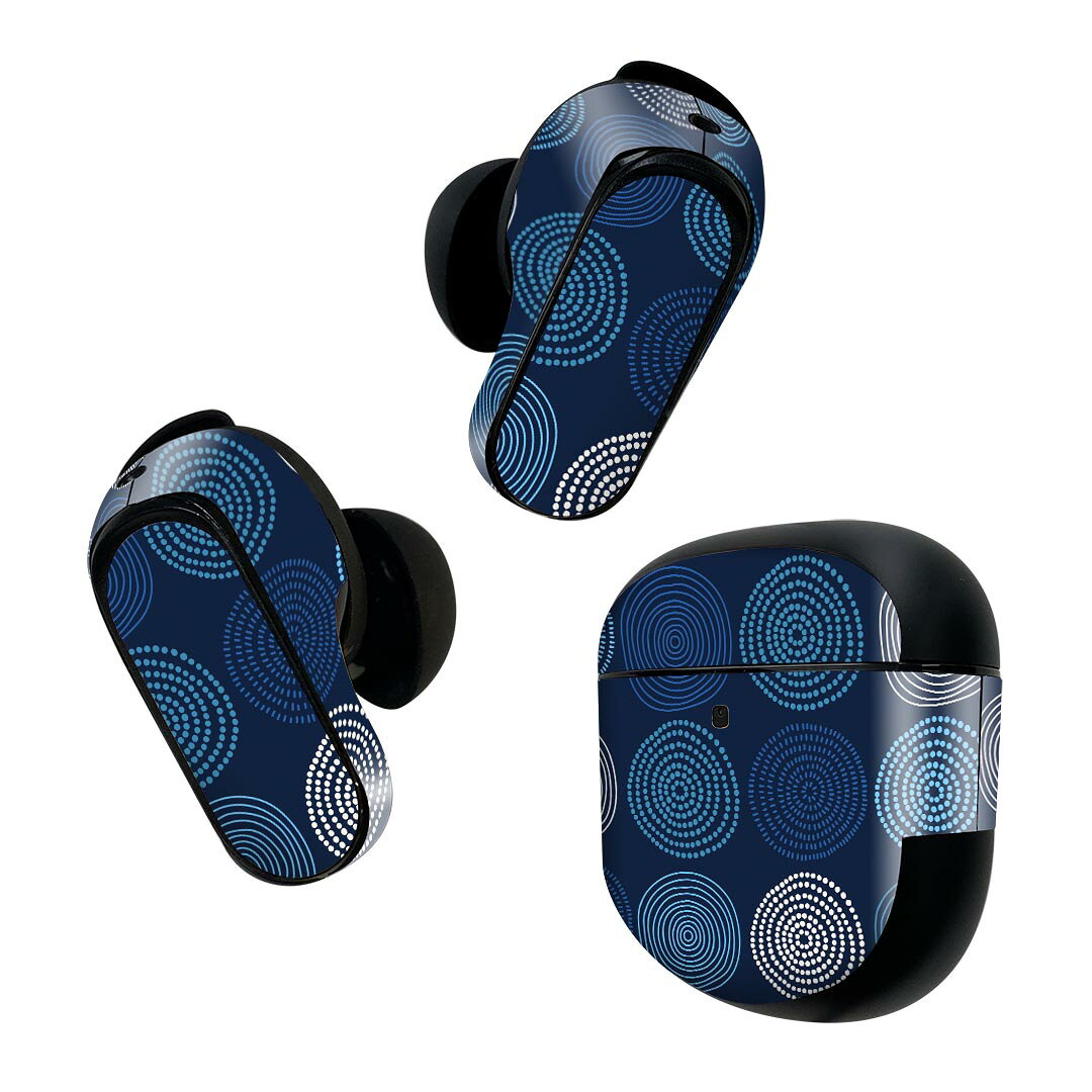 Bose QuietComfort Earbuds II 用 スキンシール ボーズ イヤバッズ2 用　ステッカ...