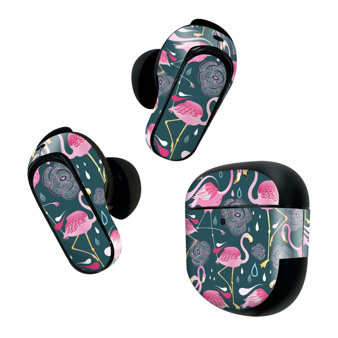 Bose QuietComfort Earbuds II 用 スキンシール ボーズ イヤバッズ2 用　ステッカ...
