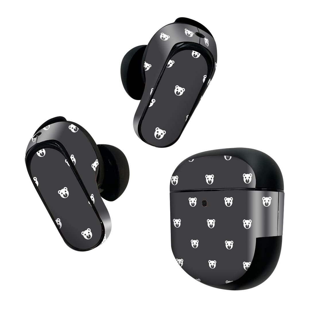 Bose QuietComfort Earbuds II 用 スキンシール ボーズ イヤバッズ2 用　ステッカ...