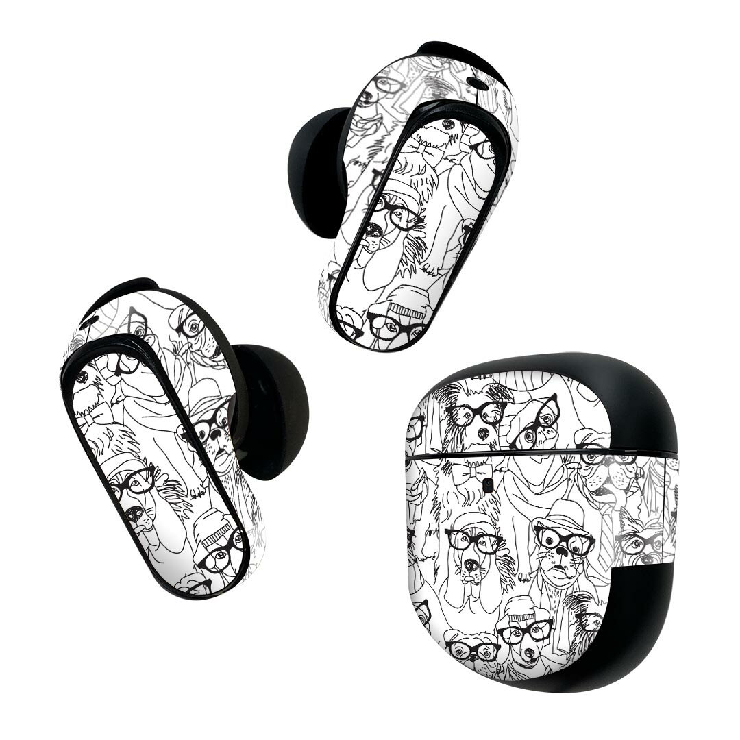 Bose QuietComfort Earbuds II 用 スキンシール ボーズ イヤバッズ2 用