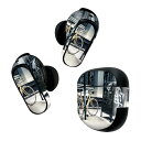 Bose QuietComfort Earbuds II 用 スキンシール ボーズ イヤバッズ2 用 ステッカー 本体3セット ケース1セット 保護 フィルム デコ 自転車 写真 黄色 010828