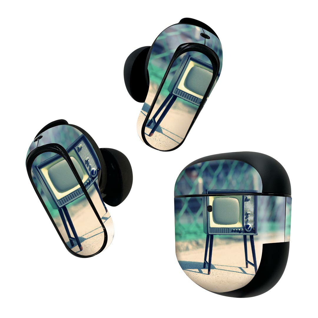 Bose QuietComfort Earbuds II 用 スキンシール ボーズ イヤバッズ2 用　ステッカー　本体3セット ケー..