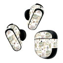 Bose QuietComfort Earbuds II 用 スキンシール ボーズ イヤバッズ2 用 ステッカー 本体3セット ケース1セット 保護 フィルム デコ ぞう 柄 模様 010949(2)