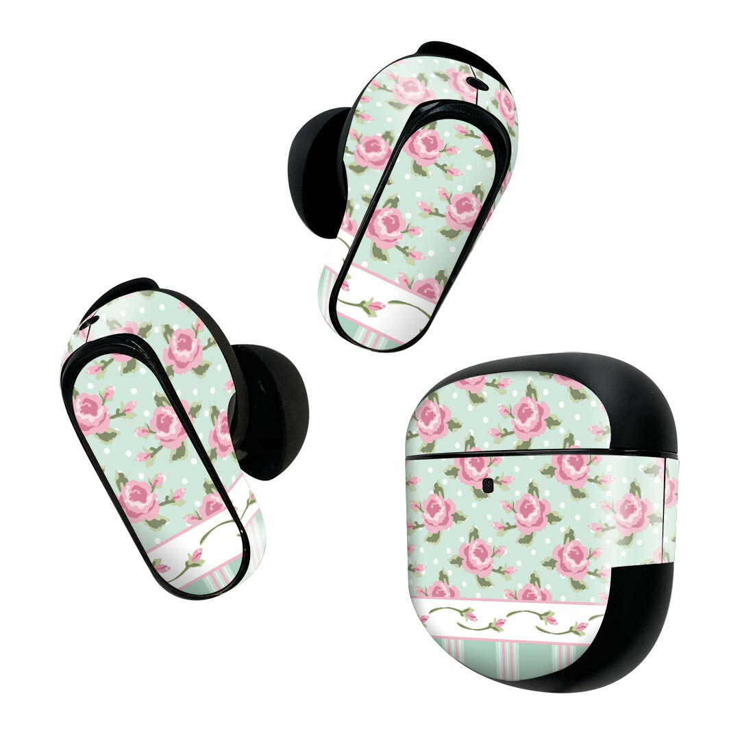 Bose QuietComfort Earbuds II 用 スキンシール ボーズ イヤバッズ2 用　ステッカ...