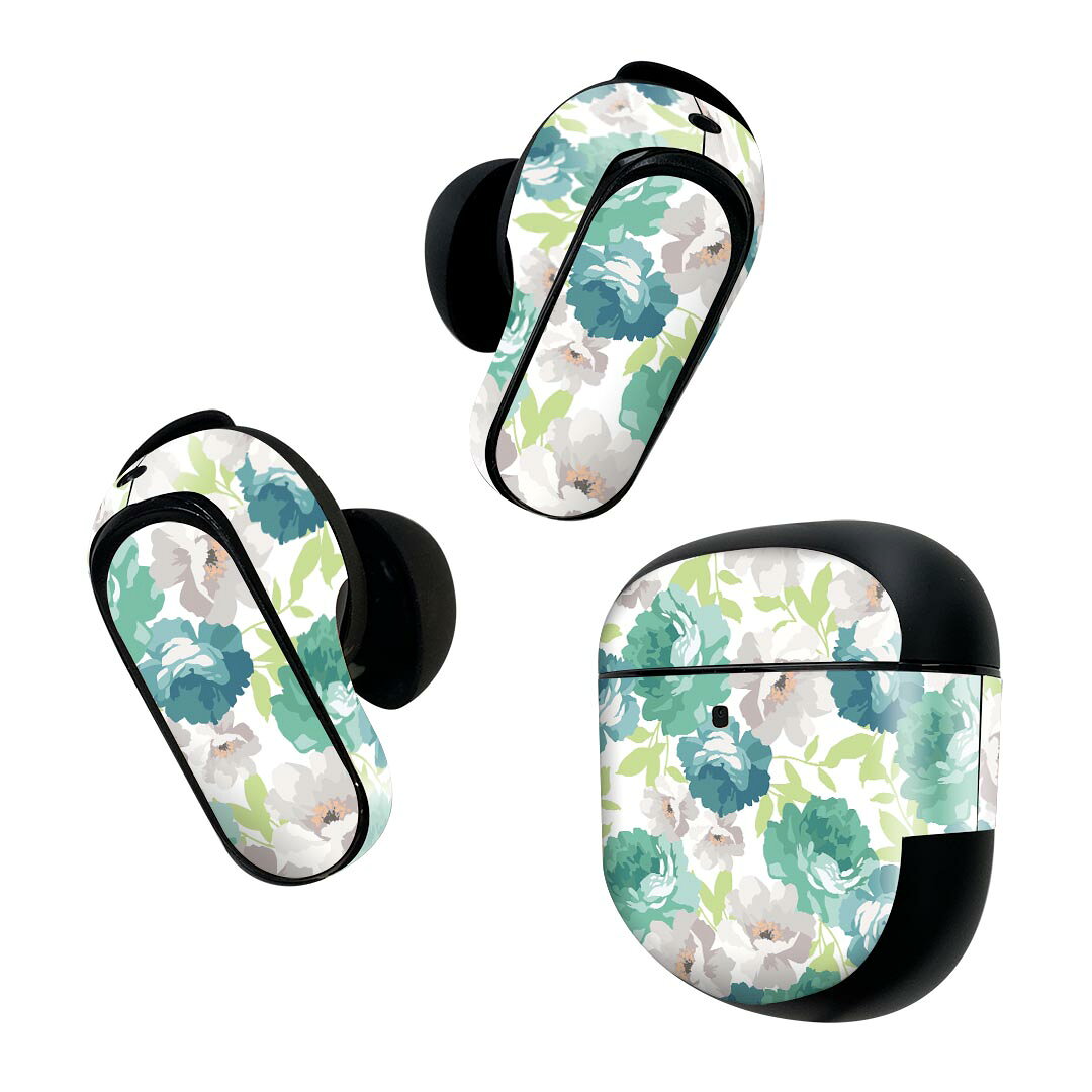Bose QuietComfort Earbuds II 用 スキンシール ボーズ イヤバッズ2 用　ステッカ...