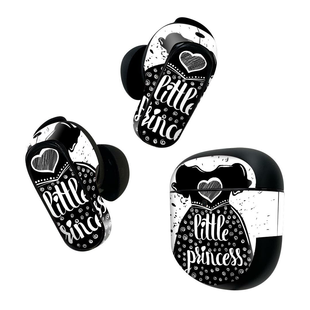 Bose QuietComfort Earbuds II 用 スキンシール ボーズ イヤバッズ2 用　ステッカー　本体3セット ケー..