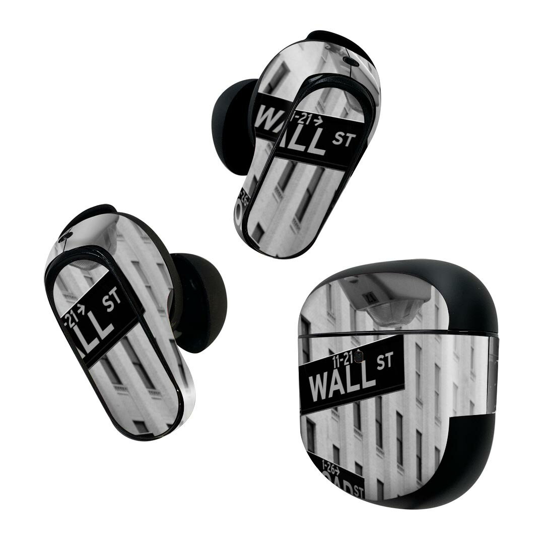 Bose QuietComfort Earbuds II 用 スキンシール ボーズ イヤバッズ2 用　ステッカー　本体3セット ケー..