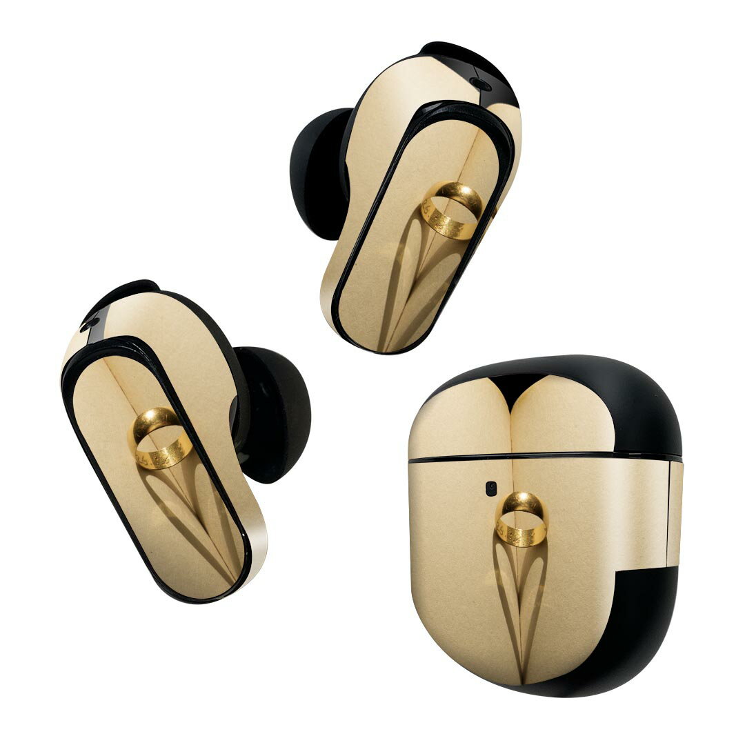 Bose QuietComfort Earbuds II 用 スキンシール ボーズ イヤバッズ2 用　ステッカー　本体3セット ケー..
