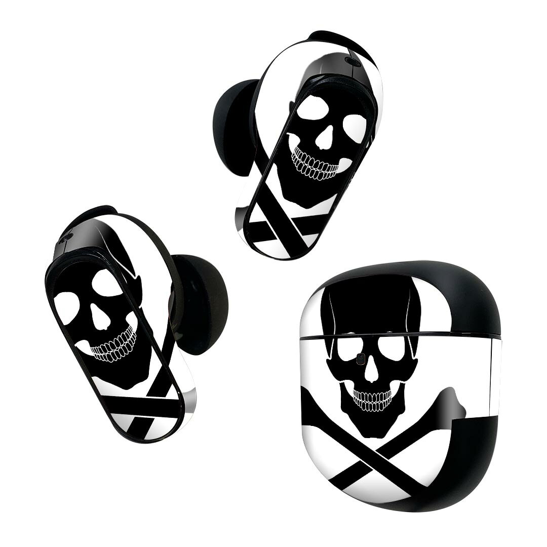 Bose QuietComfort Earbuds II 用 スキンシール ボーズ イヤバッズ2 用　ステッカ...