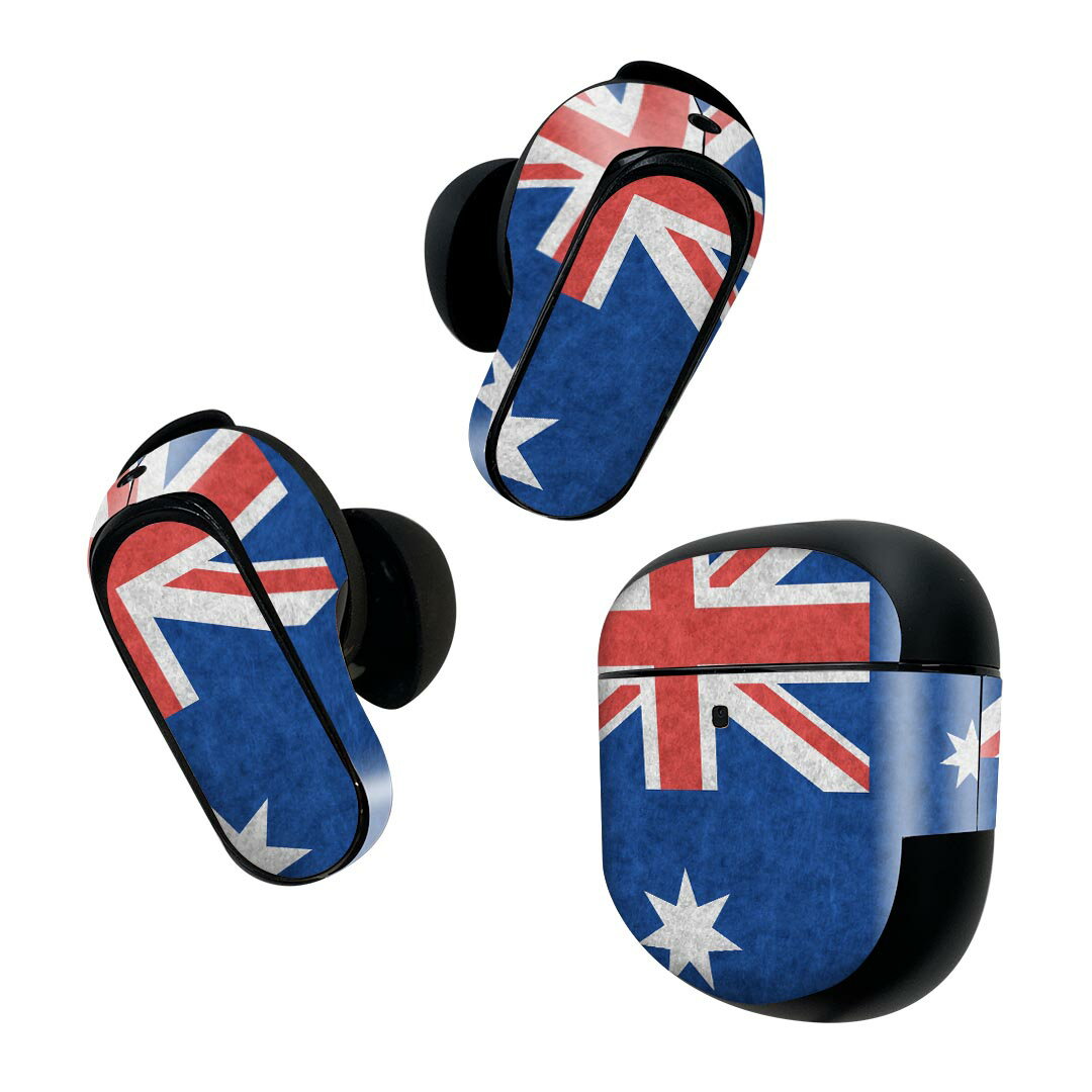 Bose QuietComfort Earbuds II 用 スキンシール ボーズ イヤバッズ2 用　ステッカ...