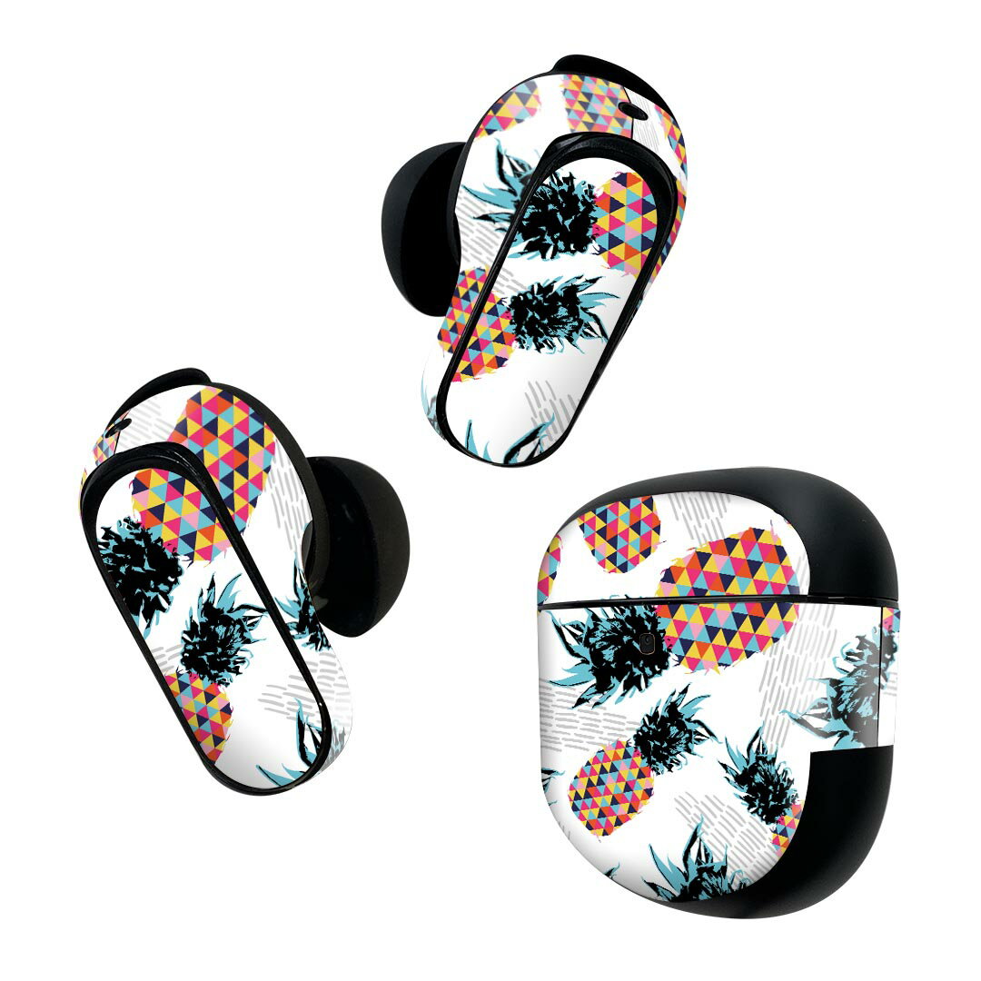 Bose QuietComfort Earbuds II 用 スキンシール ボーズ イヤバッズ2 用　ステッカ...