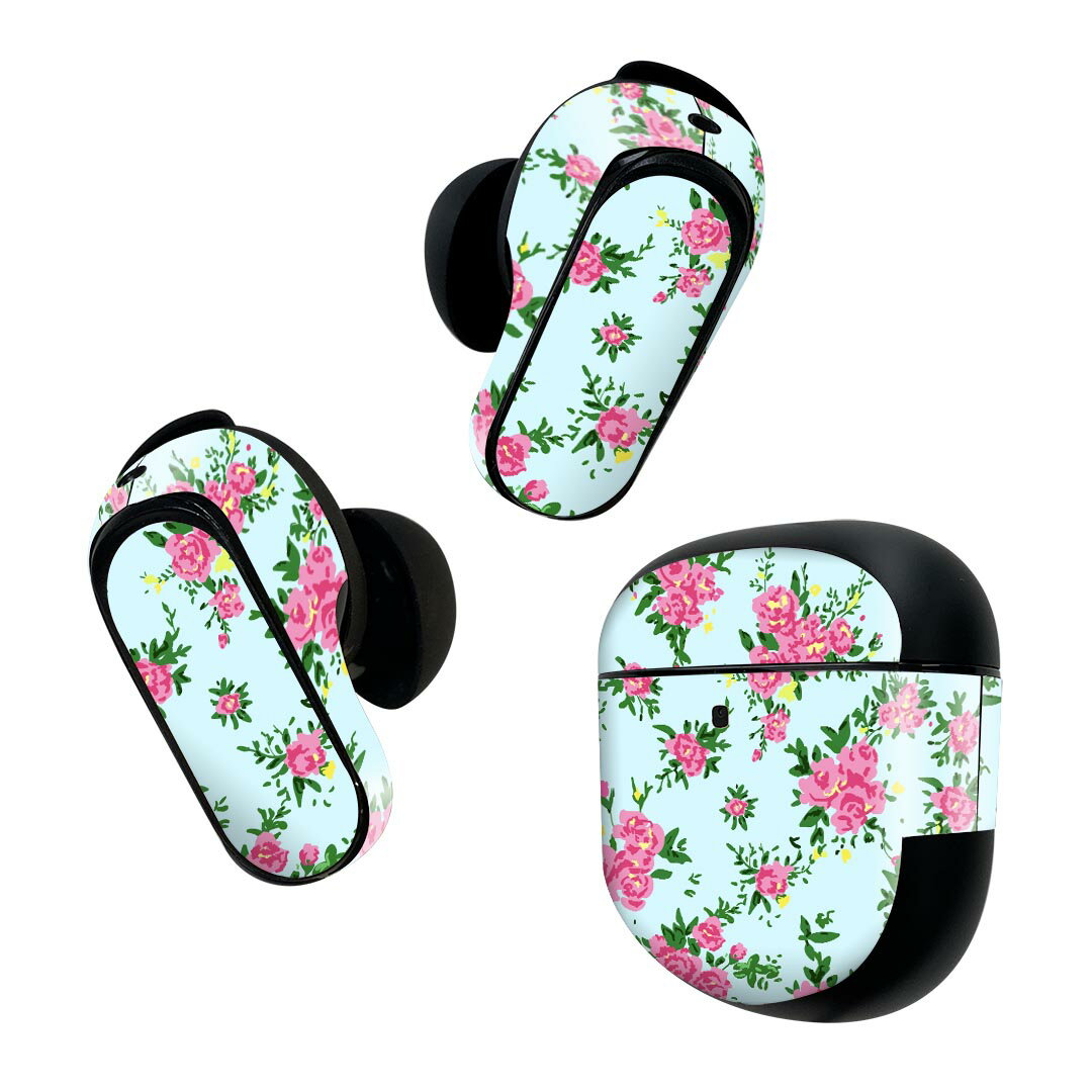 Bose QuietComfort Earbuds II 用 スキンシール ボーズ イヤバッズ2 用　ステッカ...