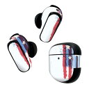 Bose QuietComfort Earbuds II 用 スキンシール ボーズ イヤバッズ2 用 ステッカー 本体3セット ケース1セット 保護 フィルム ...