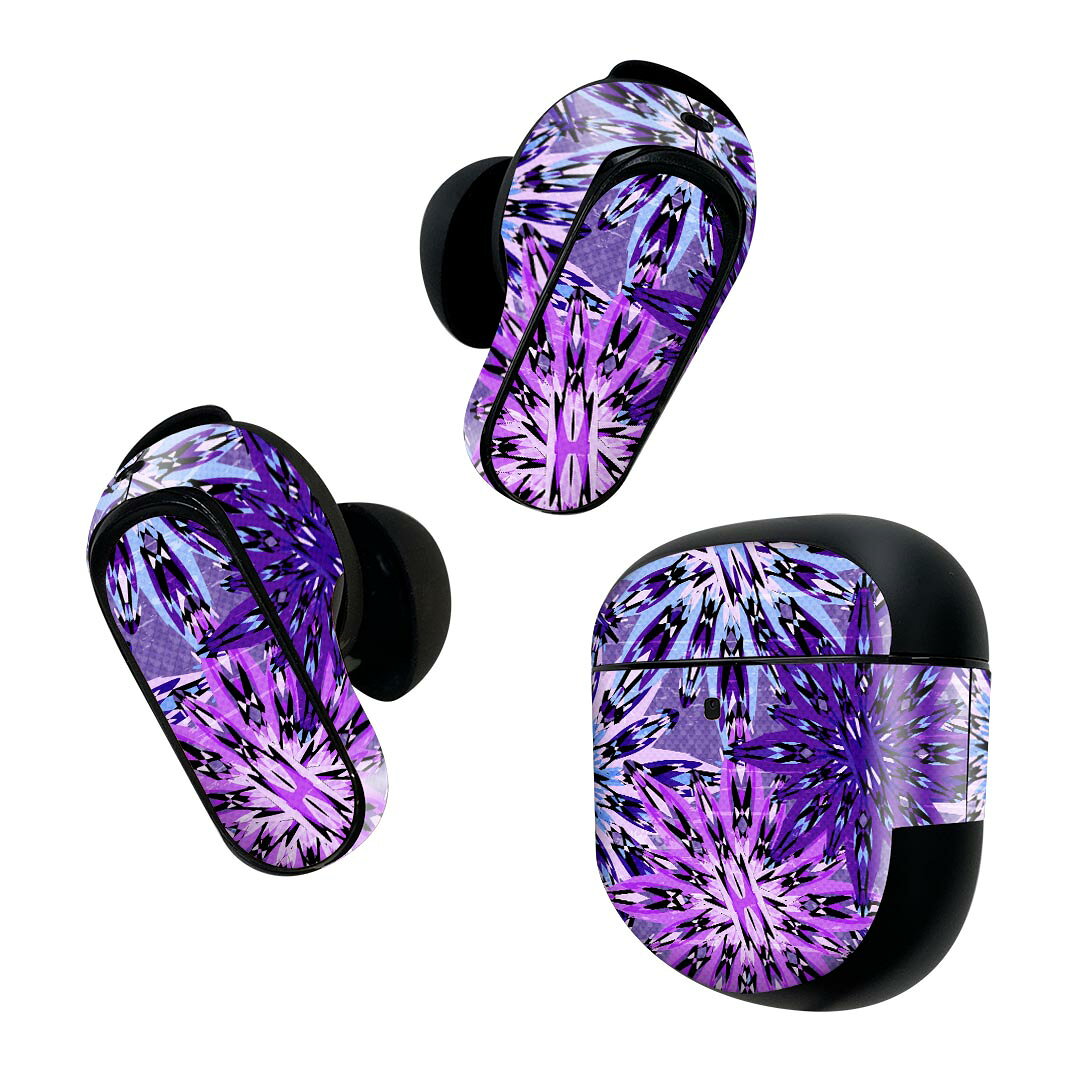 Bose QuietComfort Earbuds II 用 スキンシール ボーズ イヤバッズ2 用　ステッカ...