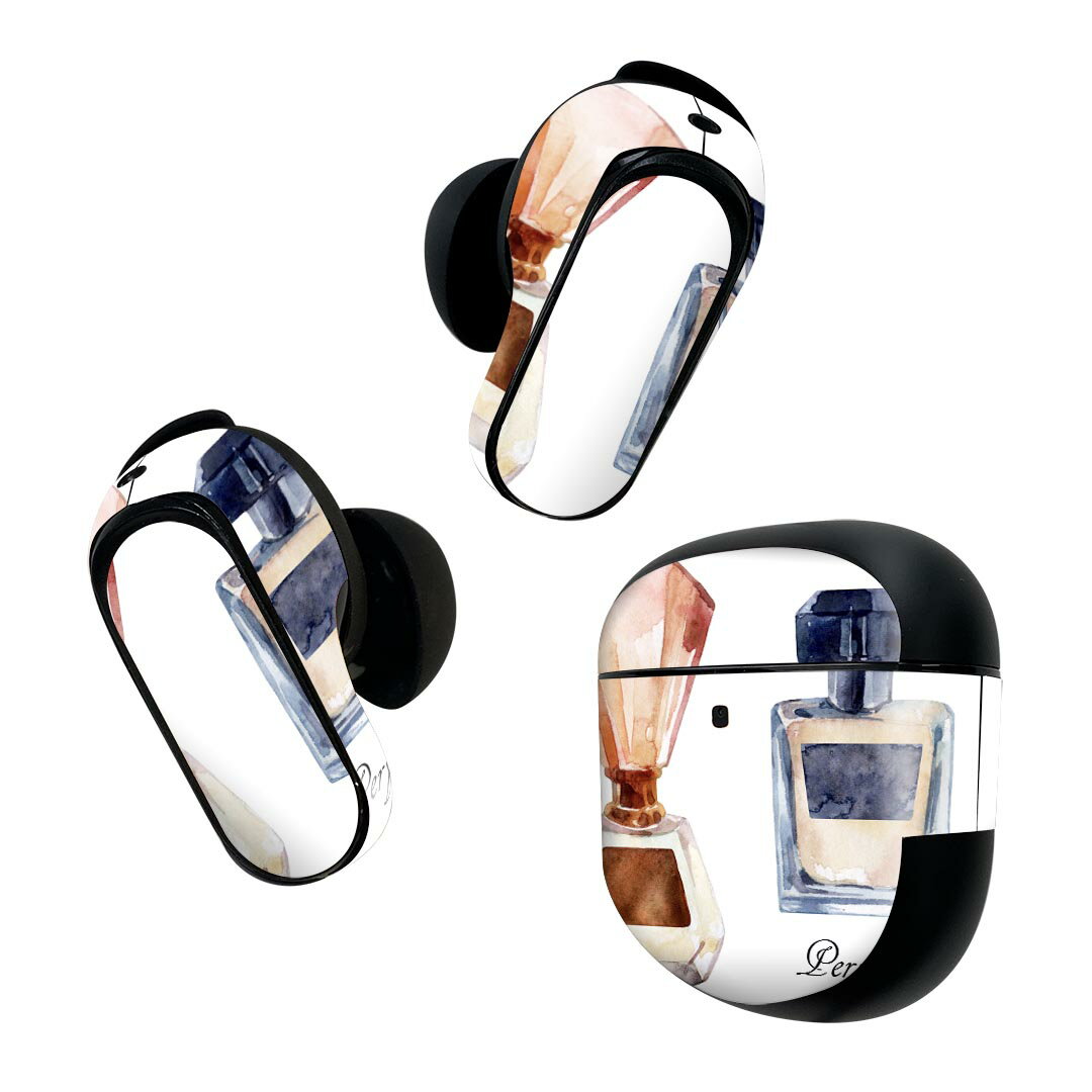 Bose QuietComfort Earbuds II 用 スキンシール ボーズ イヤバッズ2 用　ステッカ...