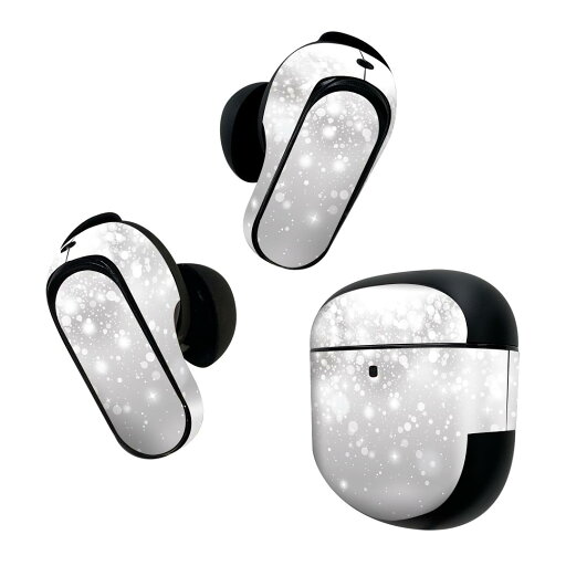 Bose QuietComfort Earbuds II 用 スキンシール ボーズ イヤバッズ2 用 ステッカー 本体3セット ケース1セット 保護 フィルム デコ 空 グレー キラキラ 012798 Bose QuietComfort Earbuds II 用 スキンシール ボーズ イヤバッズ2 用 ステッカー 本体3セット ケース1セット 保護 フィルム デコ 空 グレー キラキラ 012798