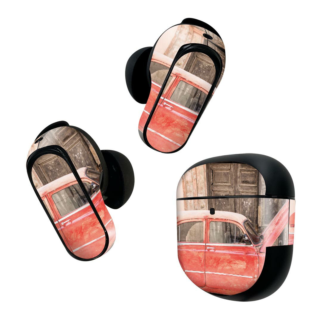 Bose QuietComfort Earbuds II 用 スキンシール ボーズ イヤバッズ2 用　ステッカー　本体3セット ケー..