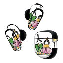 Bose QuietComfort Earbuds II 用 スキンシール ボーズ イヤバッズ2 用 ステッカー 本体3セット ケース1セット 保護 フィルム ...