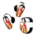 Bose QuietComfort Earbuds II 用 スキンシール ボーズ イヤバッズ2 用 ステッカー 本体3セット ケース1セット 保護 フィルム デコ ひな祭り 和 節句 012858