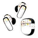Bose QuietComfort Earbuds II 用 スキンシール ボーズ イヤバッズ2 用 ステッカー 本体3セット ケース1セット 保護 フィルム デコ ひな祭り 和 節句 012860