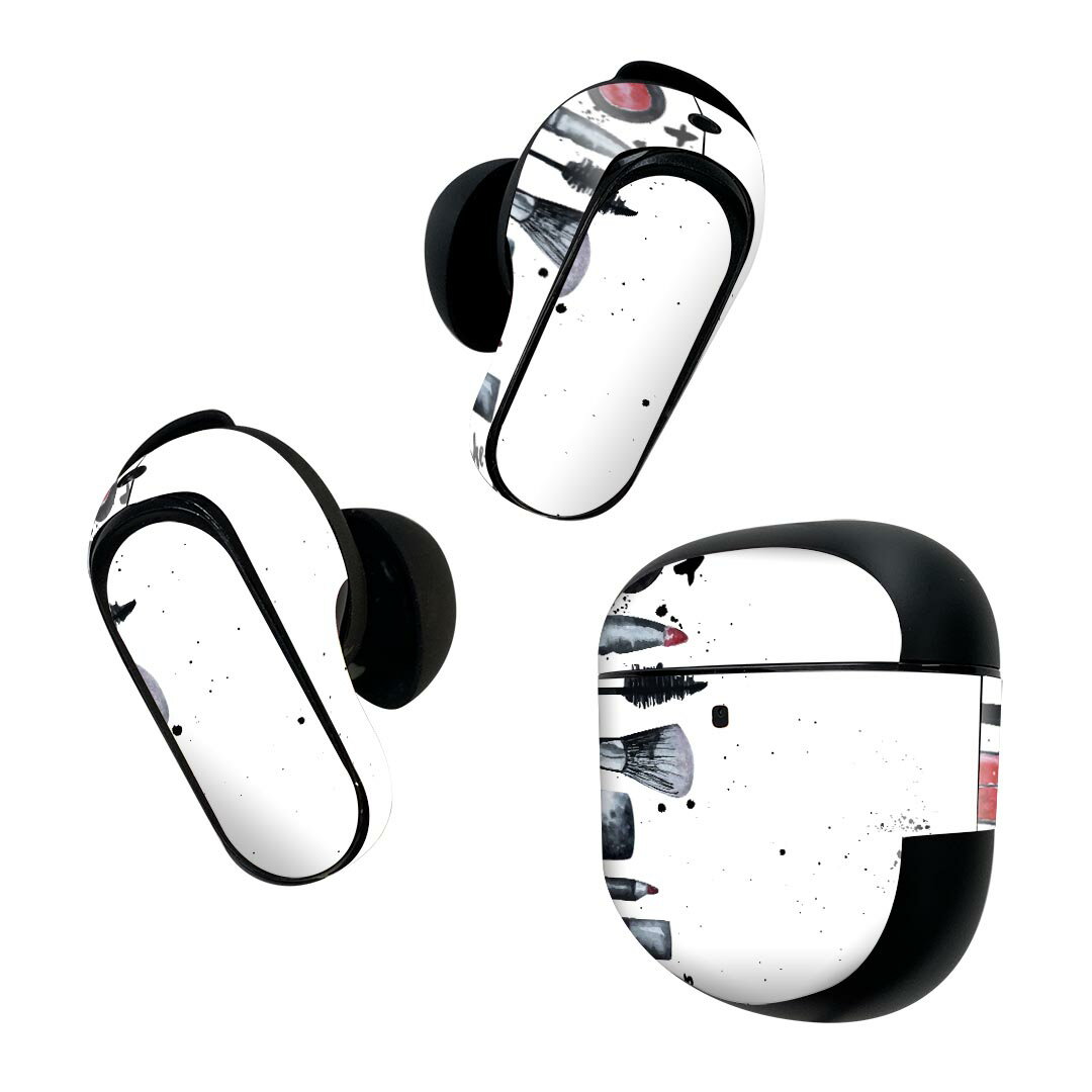 Bose QuietComfort Earbuds II 用 スキンシール ボーズ イヤバッズ2 用　ステッカ...