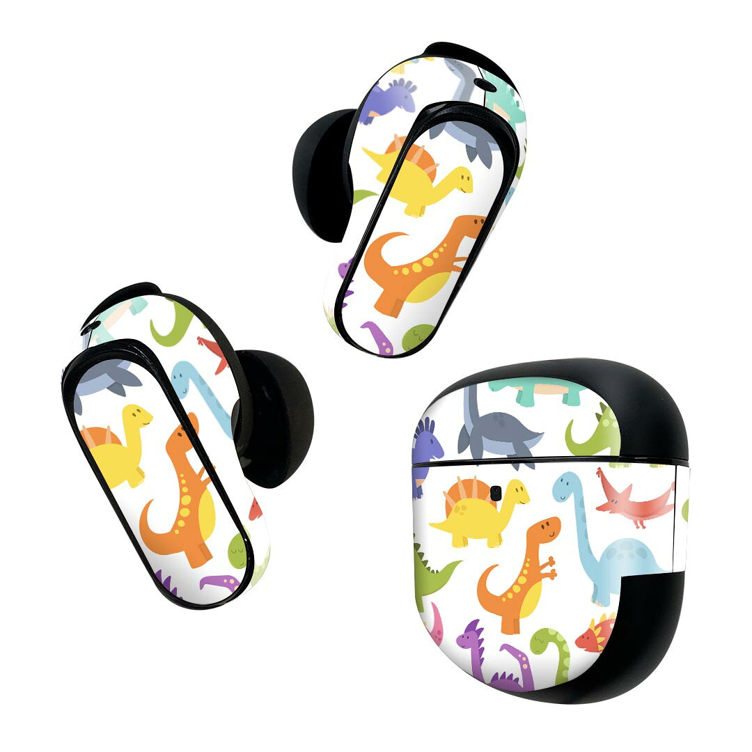 Bose QuietComfort Earbuds II 用 スキンシール ボーズ イヤバッズ2 用　ステッカ...