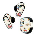 Bose QuietComfort Earbuds II 用 スキンシール ボーズ イヤバッズ2 用 ステッカー 本体3セット ケース1セット 保護 フィルム デコ 乗り物 自転車 車 013198