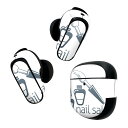 Bose QuietComfort Earbuds II 用 スキンシール ボーズ イヤバッズ2 用 ステッカー 本体3セット ケース1セット 保護 フィルム デコ ネイル おしゃれ マニキュア 013321