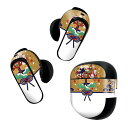 Bose QuietComfort Earbuds II 用 スキンシール ボーズ イヤバッズ2 用 ステッカー 本体3セット ケース1セット 保護 フィルム デコ お正月 門松 七福神 013558