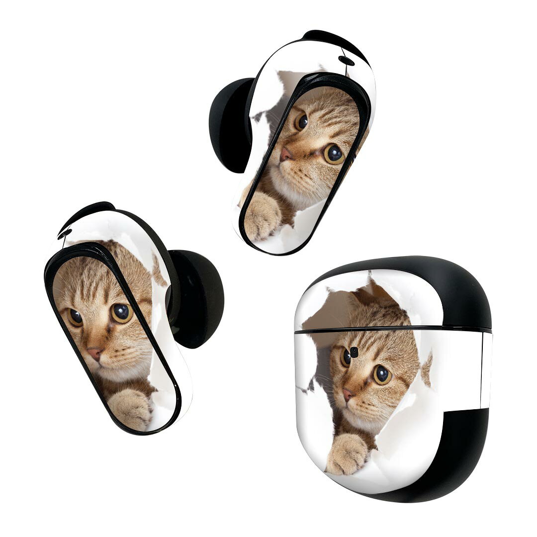 製品名 Bose QuietComfort Earbuds II 専用デザインスキンシール セット内容 Bose QuietComfort Earbuds II 専用シール　イヤホン（左右）3枚、充電ケース用シール 1枚AirPods第3世代専用です。第1?2世代、Proシリーズには対応していません。 商品特徴 再剥離性シートを素材に採用し、細かな位置調整がしやすく貼り直しが容易です。また、エアフリーでもありますので気泡が簡単に逃げるので、キレイに貼ることができます。専用の業務プリンターを使い、商品画像と遜色のない美しい印刷仕上がり。 注意事項 画像はサンプルですので、ご覧の環境によっては多少色味に違いを感じる場合がございます。 イメージと違った、モニターと色味が異なるという理由での交換や返金はご対応出来かねます。スキンシールのみの販売で、機器本体や充電ケース本体は付属しません。シワができた場合、ドライヤーなどで軽く温め、外側に向けてシワを伸ばすように貼ってください。初回貼付時の位置調整や貼り直しは可能ですが、しっかりと押し付けて接着させた後の再剥離、再利用は保証しておりません。また接着部に油分や汚れが付着しますと角の部分は剥がれやすくなりますので、貼付時はあまり触れないようにご注意ください。無地のセミグロスシートにデザインをプリントした商品で、デコなどの加工はございません。 凹凸や光沢があるように見えたり布地や金属を素材にしたように見える商品もありますが、デザインの図版によるものです。印刷時に微妙な画像のズレが生じる場合がございます。ご注文後に1点1点制作する受注生産品の為、不良品以外のご返品や交換は固くお断りします。 商品発送 完全受注生産のハンドメイド商品となりますので、既製品と比べて発送までお時間を頂いています。 基本的に決済確認後2~3営業日、最大で10営業日での発送となります。繁忙期や休業日明けの場合はさらに時間がかかる場合があります。 その際には別途メールにてご連絡致します。メール便の場合、発送日から到着までに2?4日ほどかかる場合が多く、紛失などの保障もご対応できかねます。あらかじめご了承下さい。