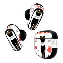 Bose QuietComfort Earbuds II 用 スキンシール ボーズ イヤバッズ2 用 ステッカー 本体3セット ケース1セット 保護 フィルム デコ ヨガ ウェア スタイル 013600