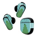 Bose QuietComfort Earbuds II 用 スキンシール ボーズ イヤバッズ2 用 ステッカー 本体3セット ケース1セット 保護 フィルム デコ クリスマス ツリー 013708