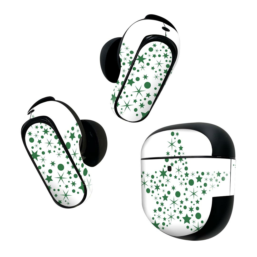 Bose QuietComfort Earbuds II 用 スキンシール ボーズ イヤバッズ2 用　ステッカ...
