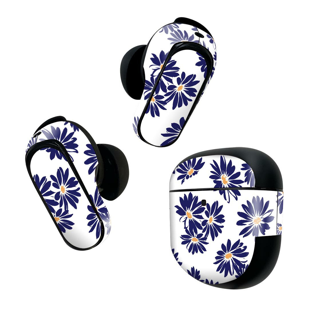 Bose QuietComfort Earbuds II 用 スキンシール ボーズ イヤバッズ2 用　ステッカ...