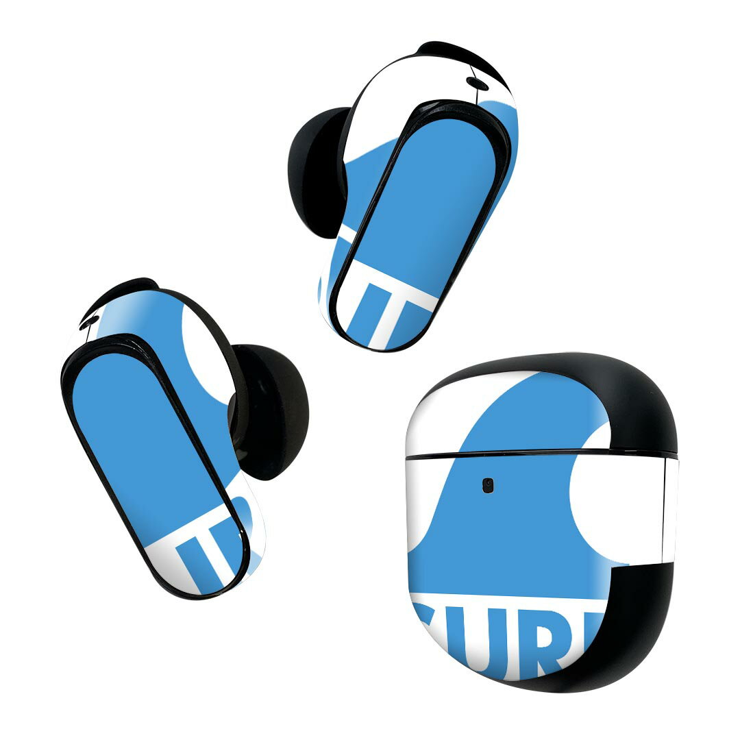 Bose QuietComfort Earbuds II 用 スキンシール ボーズ イヤバッズ2 用　ステッカ...