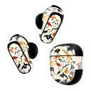 Bose QuietComfort Earbuds II 用 スキンシール ボーズ イヤバッズ2 用 ステッカー 本体3セット ケース1セット 保護 フィルム ...