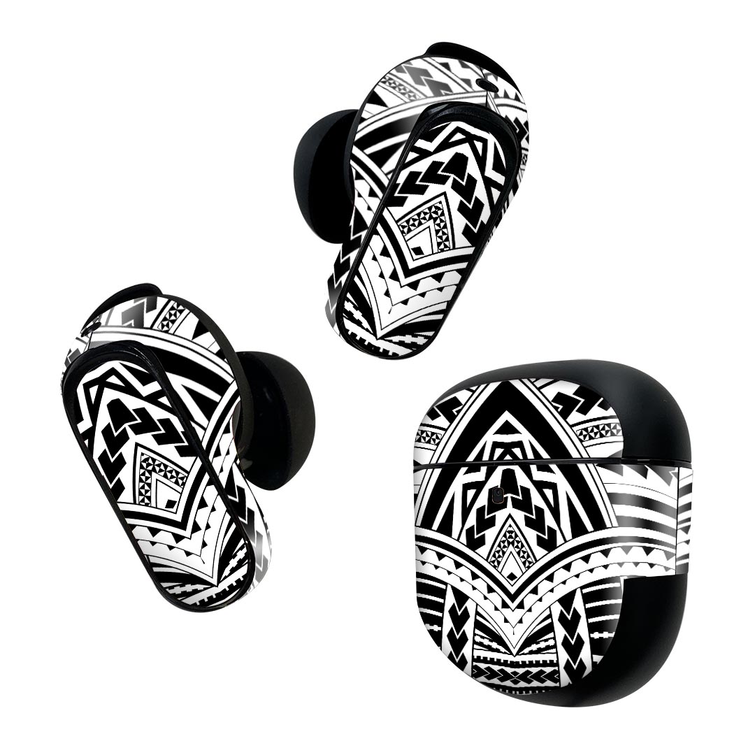Bose QuietComfort Earbuds II 用 スキンシール ボーズ イヤバッズ2 用　ステッカ...