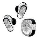 Bose QuietComfort Earbuds II 用 スキンシール ボーズ イヤバッズ2 用 ステッカー 本体3セット ケース1セット 保護 フィルム ...