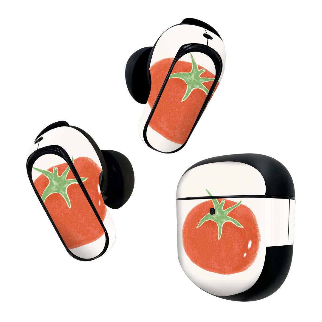 Bose QuietComfort Earbuds II 用 スキンシール ボーズ イヤバッズ2 用　ステッカー　本体3セット ケー..