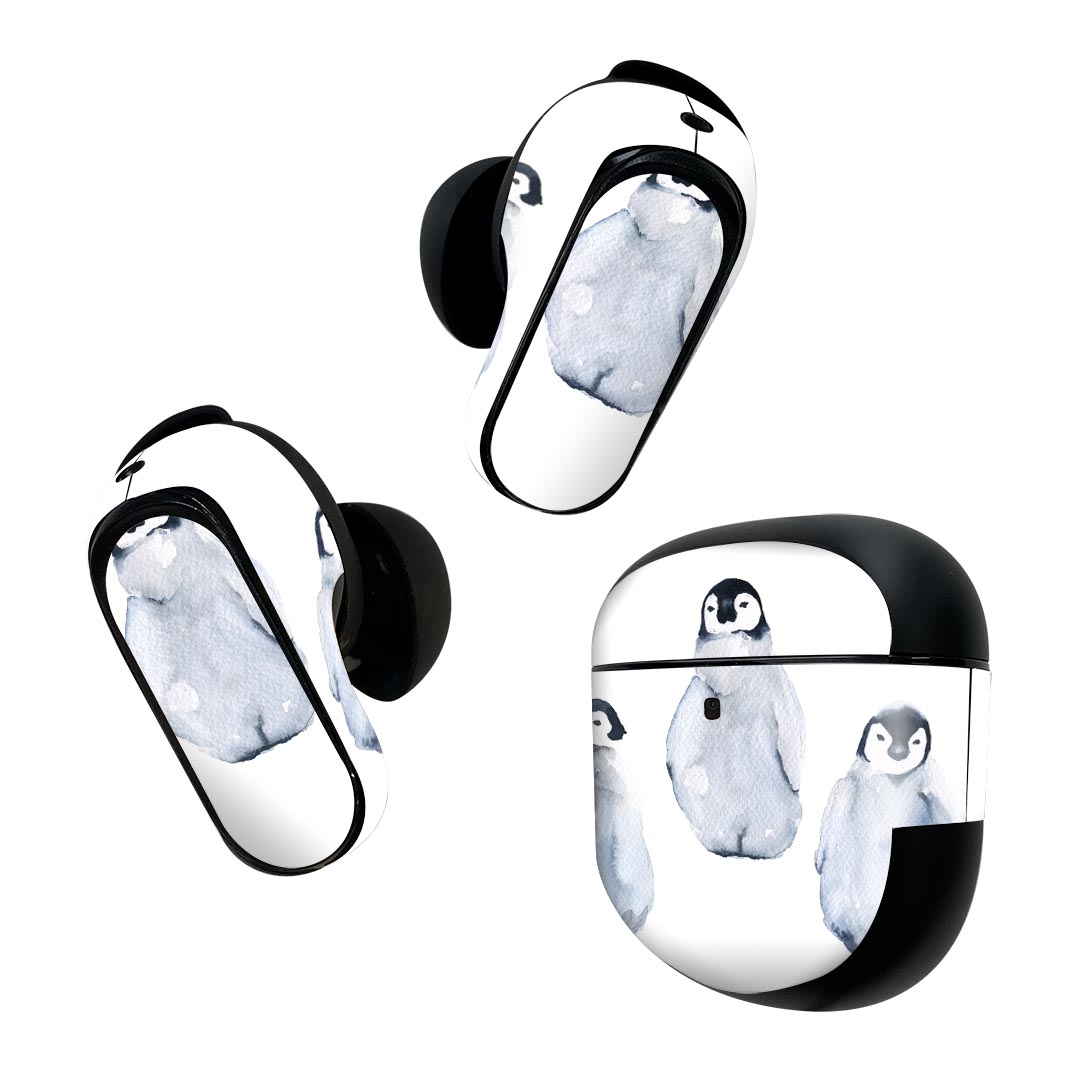 Bose QuietComfort Earbuds II 用 スキンシール ボーズ イヤバッズ2 用　ステッカ...